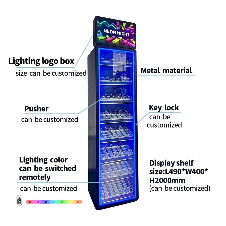 cigarette pusher display rack